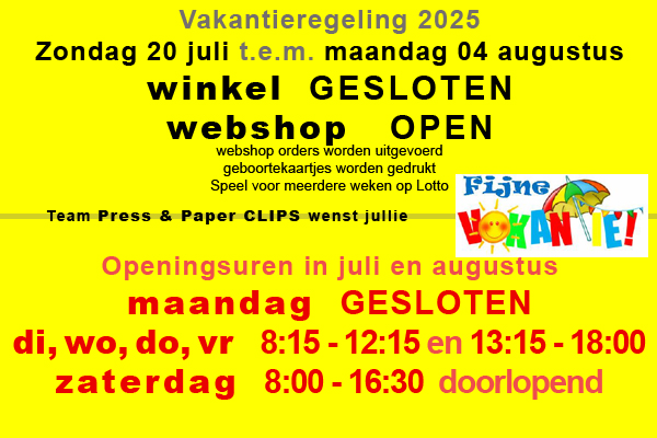 vakantieregeling 2025